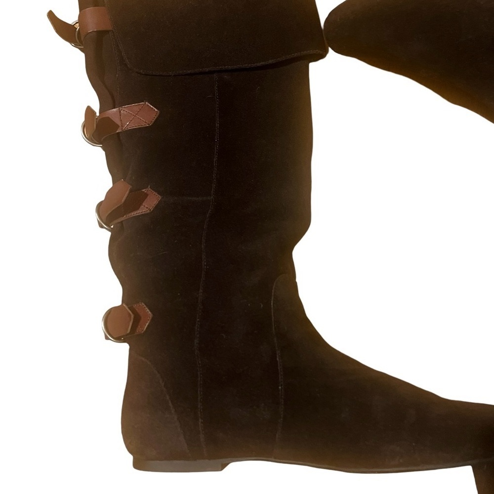 Used Dolce Vita Brown Suede Boots with Buckles.​ - Picture 7 of 7